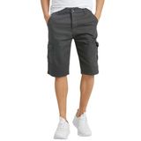 Domoda Slim Fit None Denim Yandan Cepli Esnek Kumaş Erkek Jean Kargo Şort Füme 30
