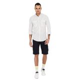 Domoda Slim Fit None Denim Yandan Cepli Esnek Kumaş Erkek Jean Kargo Şort Lacivert 29
