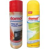 Domol 2 Li Temizlik Seti(Wc-Aktif Temizlik Köpüğü-Fırın ve Izgara Temizleyici) - Beyaz