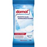 Domol 20'li Mikrofiber Temizlik Bezi - Cam ve Ayna Yüzeyler İçin İz Bırakmayan Profesyonel Temizlik Ürünü