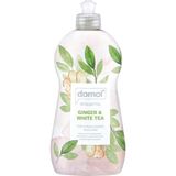Domol 500 ml Bulaşık Deterjanı Zencefil Beyaz Çay Kokulu Geri Dönüştürülebilir Ambalaj