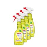 DOMOL Banyo Yüzey Temizleyici Kir ve Kireç Çözücü Sprey Limon Kokulu 750 ml (4 Adet)
