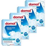 Domol Beyazlatıcı Çamaşır Mendili 4 x 20 Mendil - 20 Adet