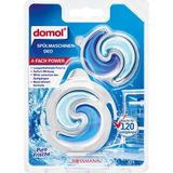 Domol Bulaşık Makinası Kokusu 2x6 ml Saf Tazelik 120 Yıkama Pratik Klipsli Tutucu Özelliği