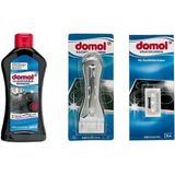 Domol Cam Seramik Temizleyici Temizleme Malası ve Mala Bıçağı Yedekleri - 1 - Kırmızı