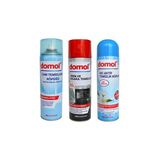 Domol Cam Temizleme Köpüğü + Fırın&Izgara Temizleyici Köpük Limonlu+Tuvalet Temizleyici Köpük