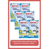 Domol Domol Kettle Kahve Makinesi Kireç Çözücü Toz 2'Li Paket ( 3 Adet)