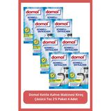 Domol Domol Kettle Kahve Makinesi Kireç Çözücü Toz 2'Li Paket 4 Adet