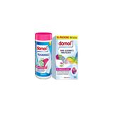 Domol Domol Leke Çıkarıcı Toz Deterjan Beyaz Ve Renkliler Için 1 Kg + Renk Ayırıcı Mendil 50'Li