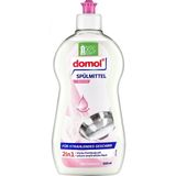 Domol Elde Yıkama Bulaşık Deterjanı 500 ml Güçlü Yağ Çözme Etkisiyle Hassas Ciltler İçin