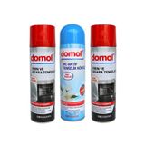 DOMOL Fırın Izgara Temizleyici Köpük Limonlu (2 Adet) ve Tuvalet Temizleme Köpüğü Saf Tazelik 500 ml
