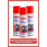 Domol Fırın ve Izgara Temizleyici Köpük, 3x500 ml Avantaj Paket