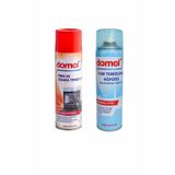 Domol Fırın ve Izgara Temizleyici Köpük 500 ml + Cam Temizleme Köpüğü 500 ml, Set