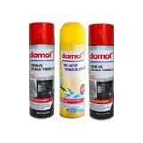 Domol Fırın ve Izgara Temizleyici Köpük Limonlu 500 ml, 2 Adet ve Tuvalet Temizleyici Köpük Limon 500 ml Seti