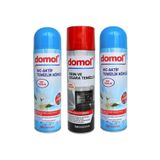 Domol Fırın ve Izgara Temizleyici Köpük Limonlu 500 ml + Tuvalet Temizleme Köpüğü Saf Tazelik 500 ml, 2'li Set