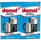 DOMOL Kettle Kahve Makinesi Kireç Çözücü Toz 2'li Paket