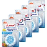 Domol Kokusuz Buzdolabı Deodorantı Kartuş ve Karbon Filtre 40 gr (5 Adet) - Renkli