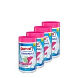 DOMOL Leke Çıkarıcı Toz Deterjan Beyaz ve Renkliler İçin 1 kg (4 Adet)