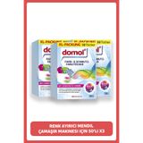 DOMOL Renk Ayırıcı Mendil Çamaşır Makineleri Için 50'li x3 Adet