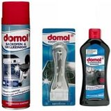 Domol Rossmann Fırın Izgara Temizleme Spreyi ve Ocak Kazıma Temizleyici 3'lü Set - Beyaz