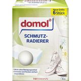 Domol Sihirli Temizlik Süngeri Beyaz 6'lı Standart Boyut Tüm Yüzeyler İçin Pratik Kullanım