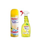 DOMOL Tuvalet Temizleme Köpüğü 500 ml + Banyo Temizleyici Kireç Çözücü Limon Kokulu 750 ml Seti