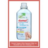 DOMOL Vegan Ultra Hassas Ciltler ve Renkliler İçin Sıvı Deterjan 1 L