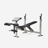 Domyos Ağırlık ve Mekik Sehpası - Bar Destekli - Biceps Curl ve Leg Curl İstasyonlu