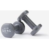 Domyos Dambıl - 2x3 kg - Gri - 3 kg x 2 Adet