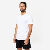 Domyos Erkek Spor Tişörtü - Beyaz - 100 sportee
