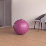 Domyos Fitness Hafif Antrenman Bordo 55 cm Pilates Topu