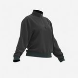 Domyos Kadın Fitness/kardiyo Uzun Kollu Sweatshirt - Siyah - 120