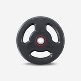 Domyos Kauçuk Ağırlık Plakası - 10 Kg - 28 Mm Sap