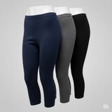 don-x | Kışlık 3' Renk Unısex Termal TAYT ( SİYAH,ANTRASİT,LACİVERT ) Rahat Yumuşak - Çok Renkli - 3XL - 4XL