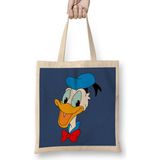 Donald Duck 01 Bez Çanta Uzun Saplı - Açık Bej - 40 X 40