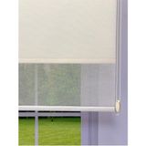 Donatti Perde Çiftli Sistem Keten Tül VE%100 Blackout (Karartma) Ekru Stor Perde 130 x 270 - Çok Renkli - 1 x 100 cm