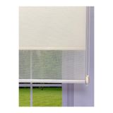 donatti perde Çiftli Sistem Keten Tül ve%100 Blackout (Karartma) Ekru Stor Perde 170 x 200