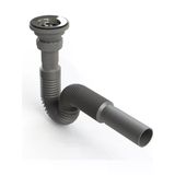 Donau 321-320 Lüx Körüklü Lavabo Sifonu Ø 32 mm