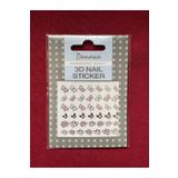 donawa 3D Tırnak Süsü Nail Sticker Kelebekler