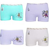 Dondeza 3 Lü Paket Dondeza Kız Çocuk Boxer Külot . - 5 - 6 Yaş - Renkli
