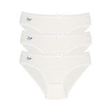 Dondeza Bambu Külotu 3'lü Paket İç Giyim, M, 3020103211120, Ekru 12, kadın