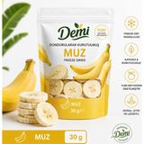 Dondurularak Kurutulmuş Meyve 3'lü Set 2 (Yeşil Elma 25G, Muz 30G, Çilek 15G) - 3 Adet