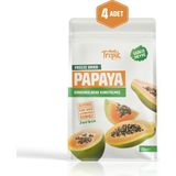 Dondurularak Kurutulmuş Papaya 20 G | Freeze Dried Meyve Cipsi | Çıtır Meyve Kurusu | 4 Adet - 20 gr
