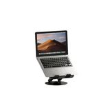 Dönebilen Ayarlanabilir Metal Laptop Standı - Siyah