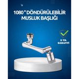Dönen Musluk Başlığı 1080 Derece Ayarlanabilir Filtreli Sprey Uç Mir27821055