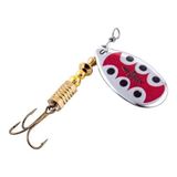 Döner Kaşık - Fishack Glidex - Silver Ladybug - 7G - No:3 - Alabalık/Turna/Levrek Olta Kaşığı