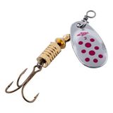 Döner Kaşık - Fishack Glidex - Silver Red - 5G - No:2 - Alabalık/Turna/Levrek Olta Kaşığı