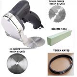 Döner Kesme Makinası Elektirikli+Yedek Tavuk Döner Kesme Bıçağı-Rdc