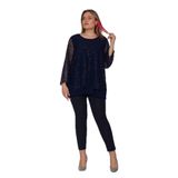 DONETTİ 2603 BB Kemerli Pamuklu Cepli Krep Pantolon