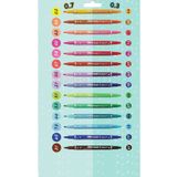 Dong-A 28 Renk 14 Kalem My Color 2 Tone Keçeli Kalem Seti